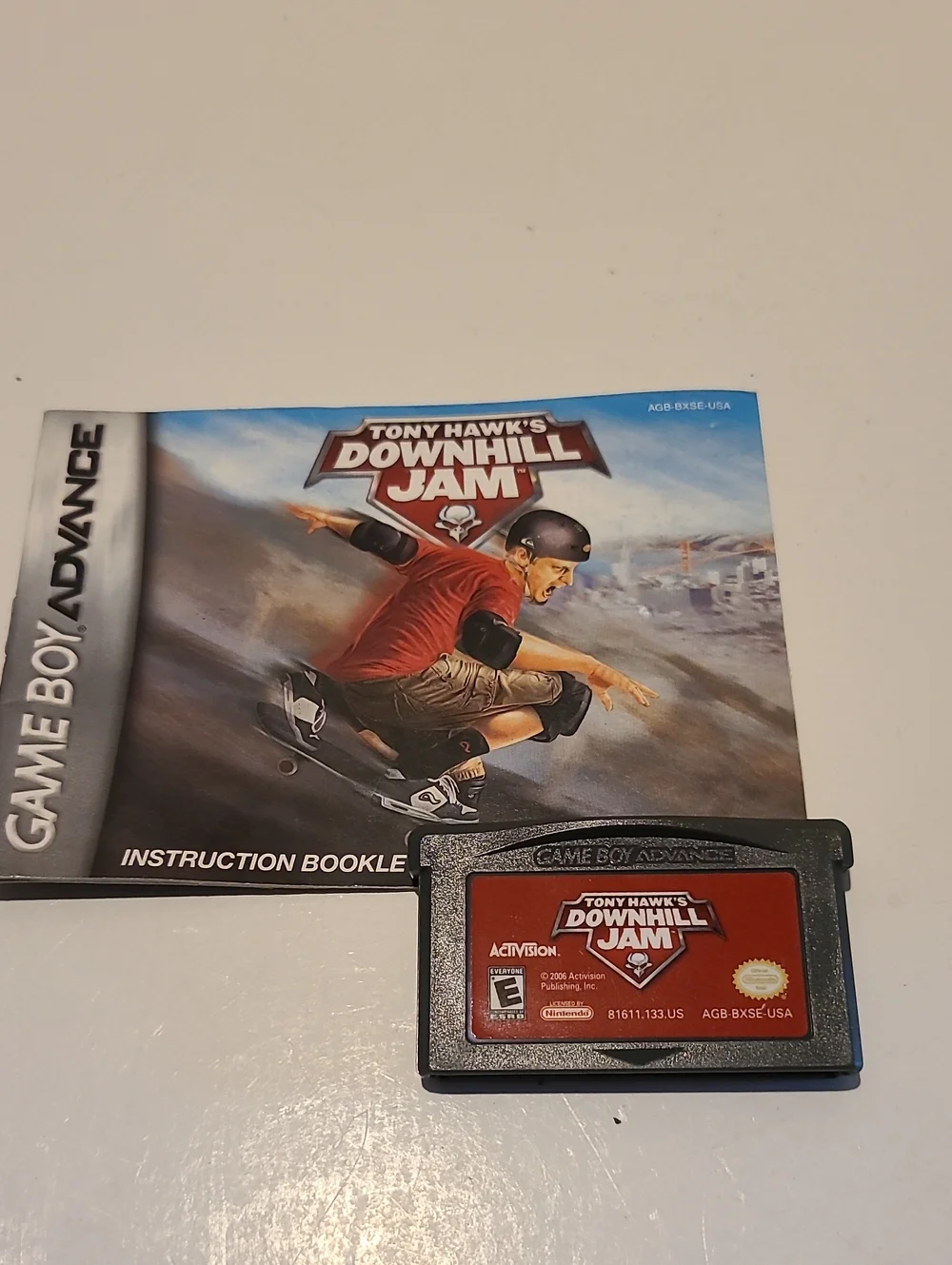 Tony Hawk's Downhill Jam Cartridge For GameBoy Advance